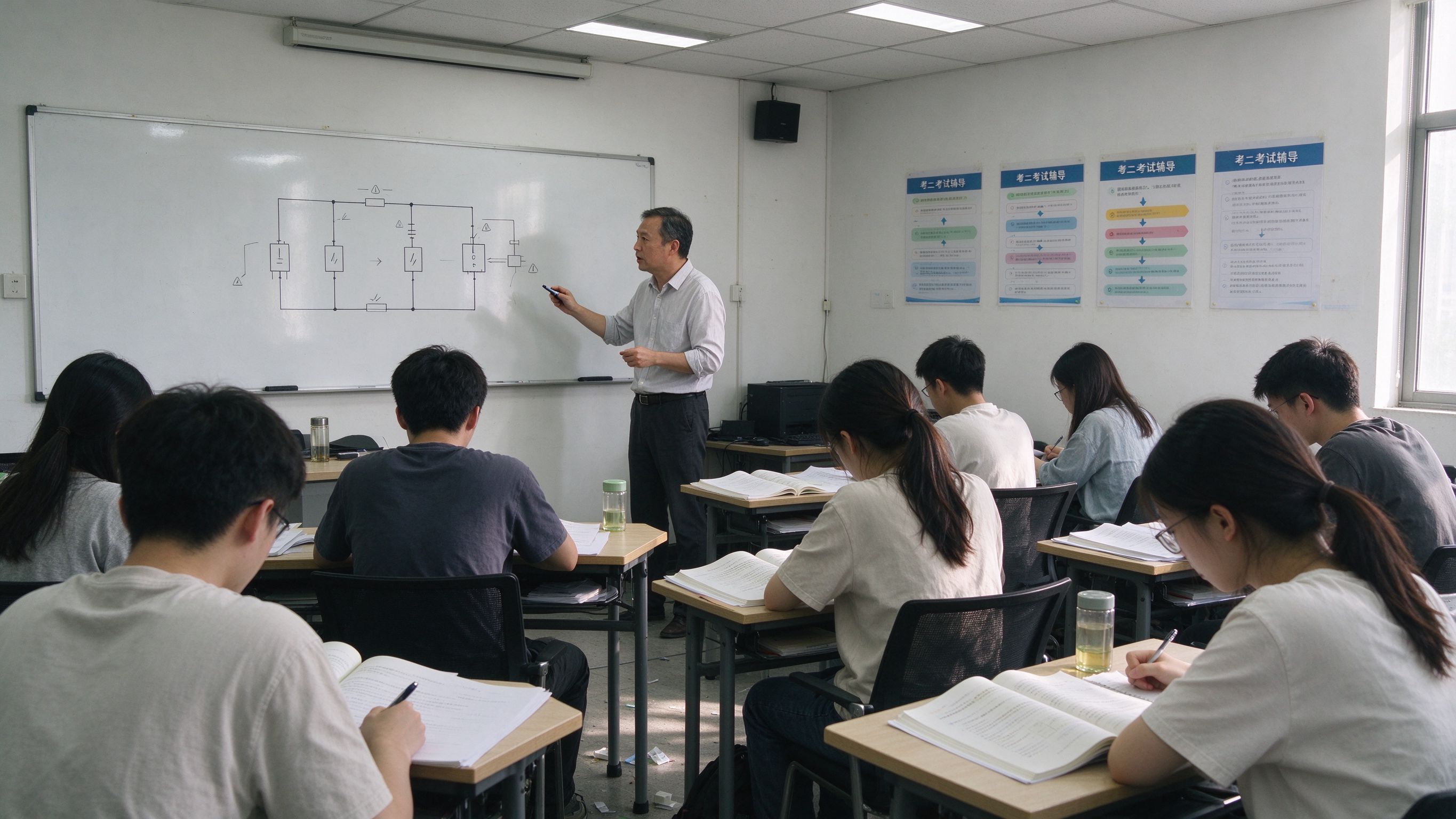 考前辅导小班课堂